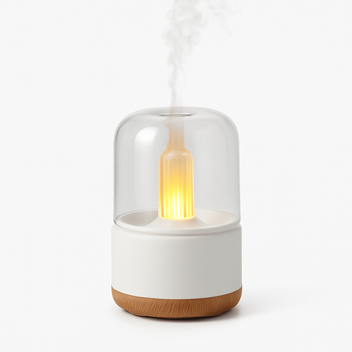 Diffuseur flamme LED aromatherapie