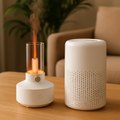 Kit Air Pur Maison — diffuseur flamme et purificateur HEPA réels