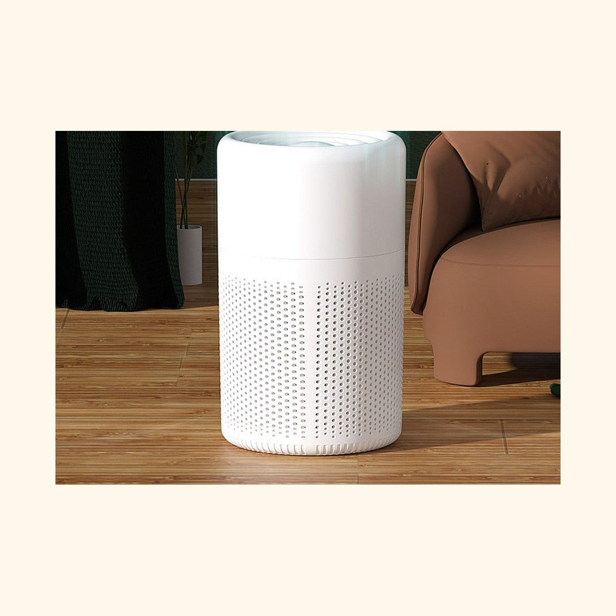Purificateur d'air HEPA dans un salon