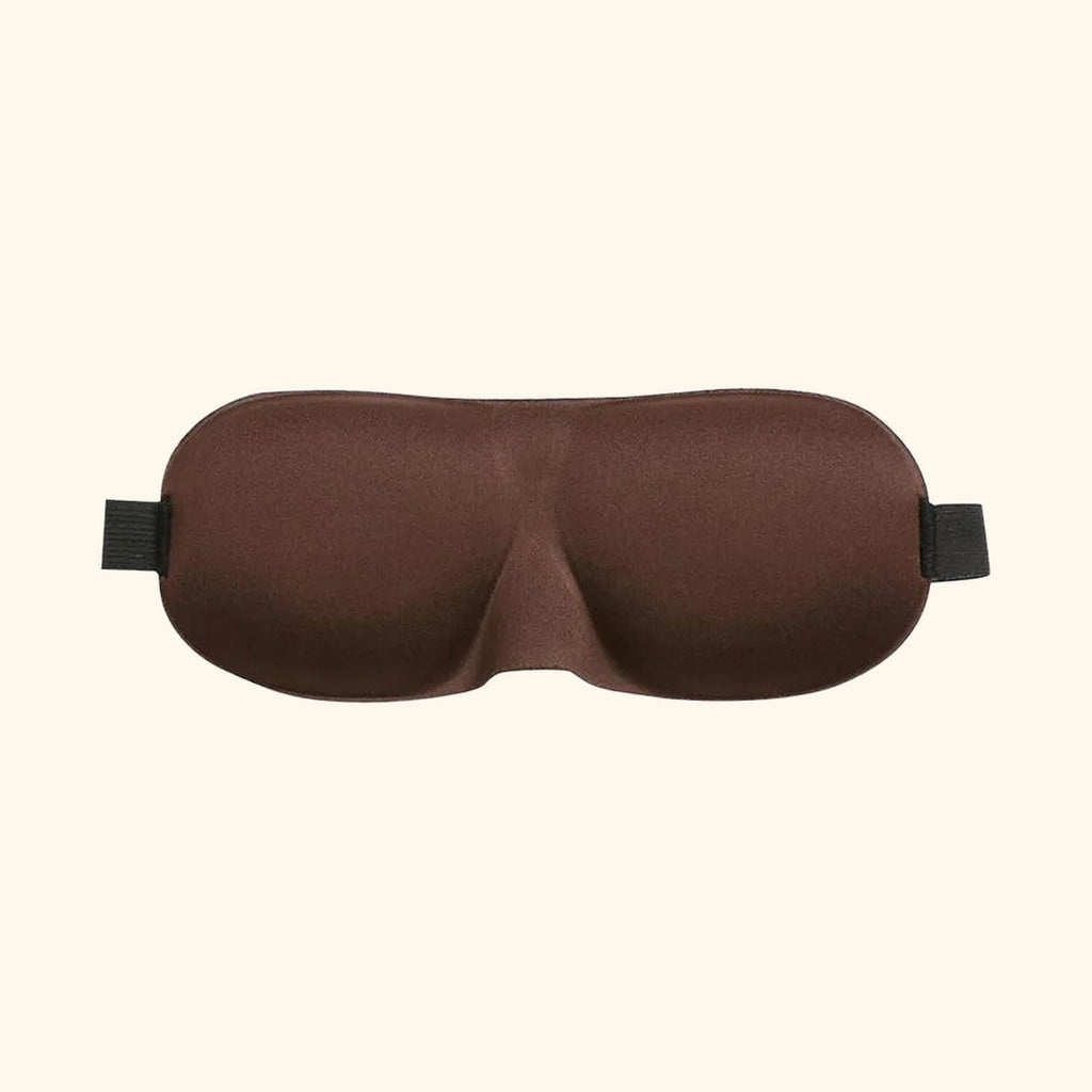 Masque de sommeil 3D — Marron