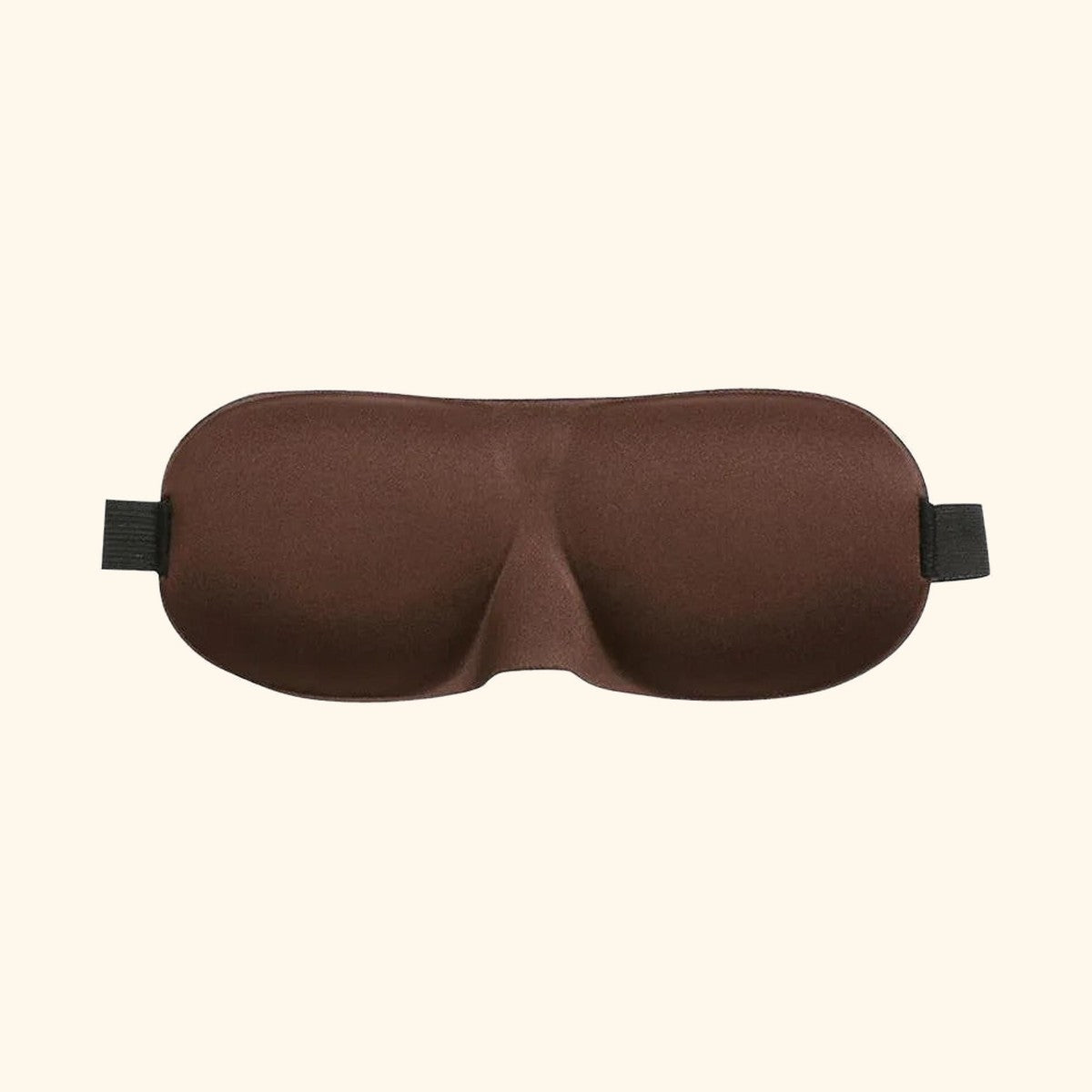 Masque de sommeil 3D — Marron