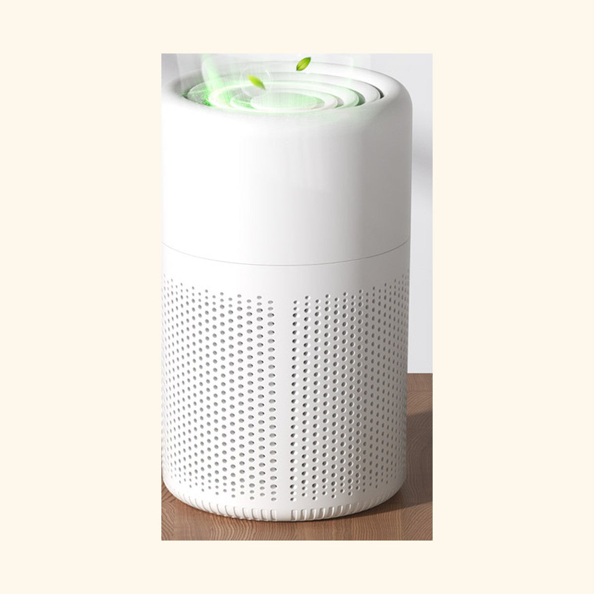 Purificateur d'air mini HEPA — produit complet, brume aromathérapie